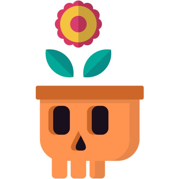 Elements Skull logo template 08 Miniaturansicht