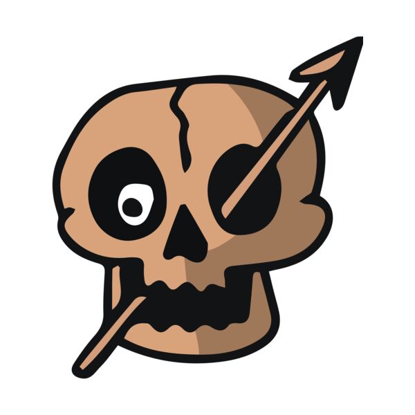 Elements Skulls logo template 11 Miniaturansicht