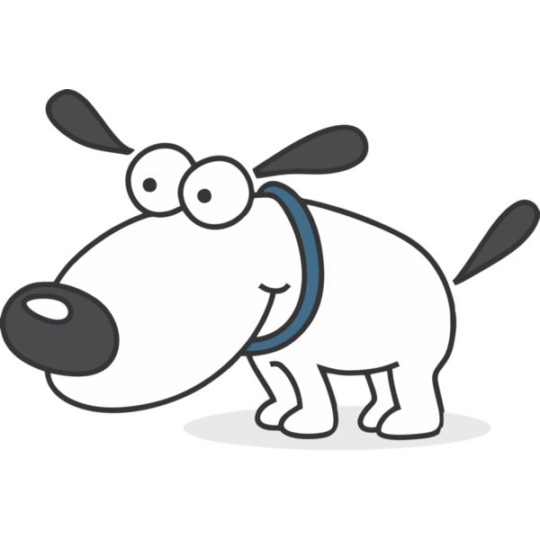 Hund Comic Miniaturansicht